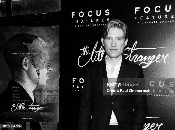 Actor Domhnall Gleeson attends "The Little Stranger" New York Premiere at Metrograph on August 16, 2018 in New York City.