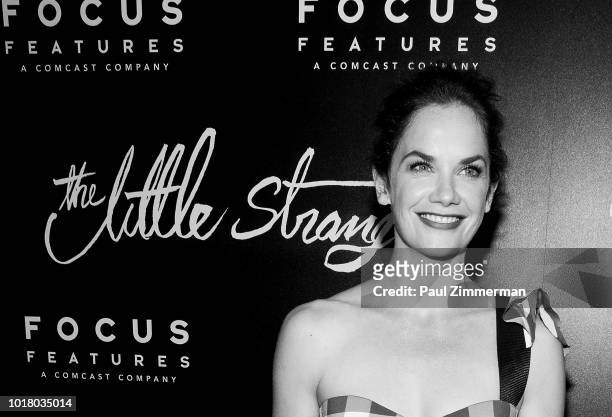 Ruth Wilson attends "The Little Stranger" New York Premiere at Metrograph on August 16, 2018 in New York City.
