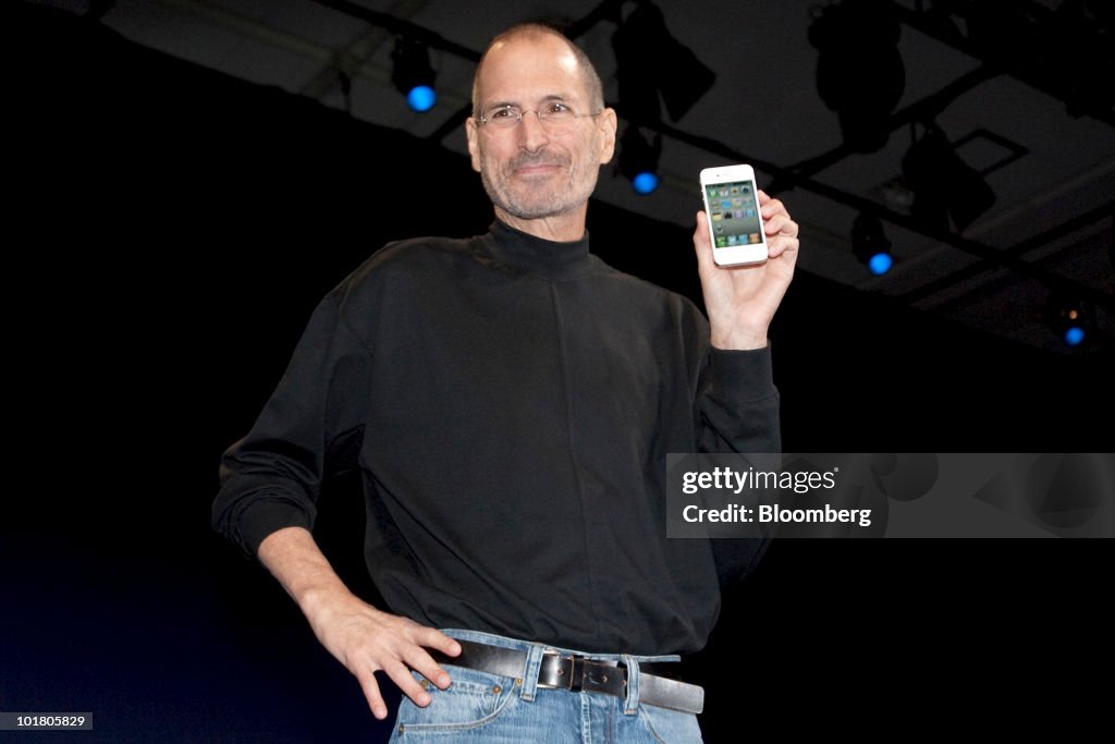 Apple CEO Steve Jobs Unveils New iPhone At Developers Conference