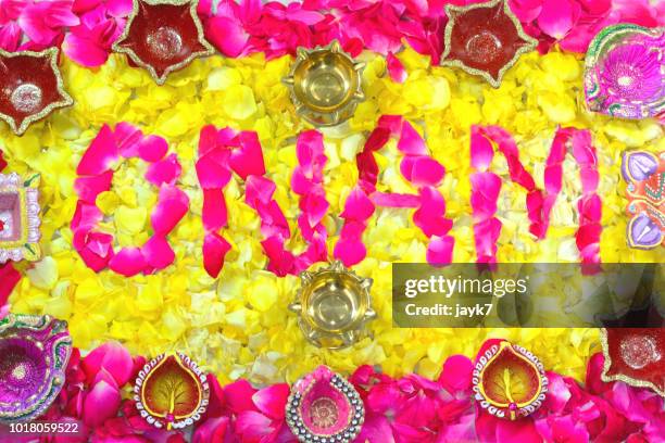 onam celebrations - onam stock pictures, royalty-free photos & images