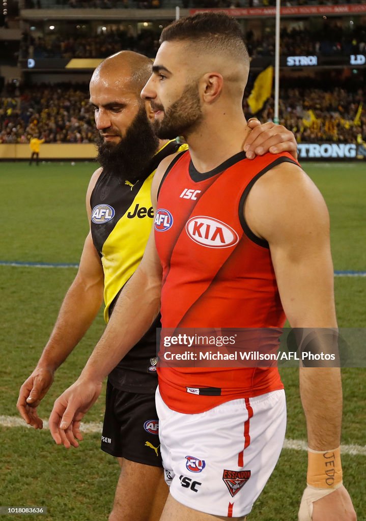 AFL Rd 22 - Richmond v Essendon