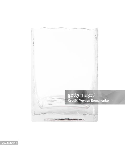 transparent jar isolated on white background - einmachglas leer stock-fotos und bilder