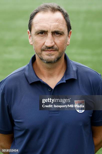 Michael Valkanis pictured during the 2018 - 2019 season photo shoot of Pec Zwolle on July 06, 2018 in Zwolle, The Netherlands.