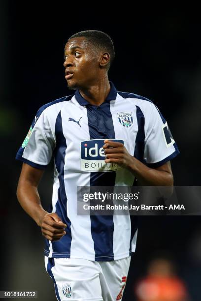 Tosin Adarabioyo of West Bromwich Albion during the Carabao Cup First Round match between West Bromwich Albion and Luton Town at The Hawthorns on...