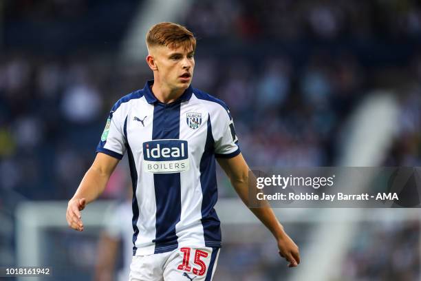 Harvey Barnes of West Bromwich Albion during the Carabao Cup First Round match between West Bromwich Albion and Luton Town at The Hawthorns on August...