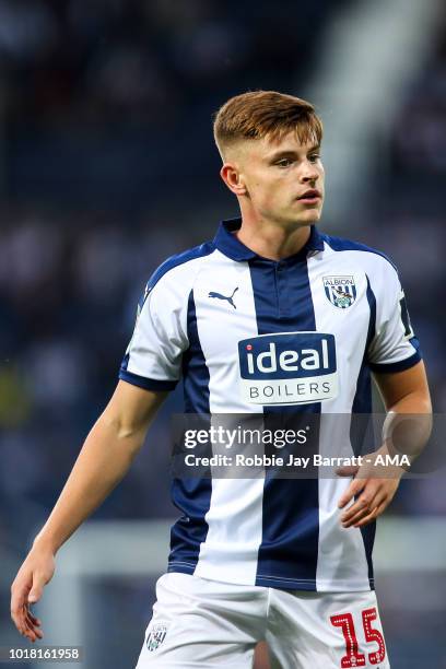 Harvey Barnes of West Bromwich Albion during the Carabao Cup First Round match between West Bromwich Albion and Luton Town at The Hawthorns on August...