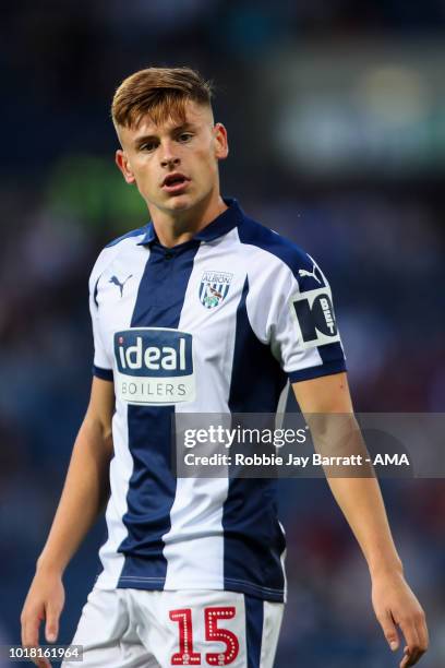 Harvey Barnes of West Bromwich Albion during the Carabao Cup First Round match between West Bromwich Albion and Luton Town at The Hawthorns on August...