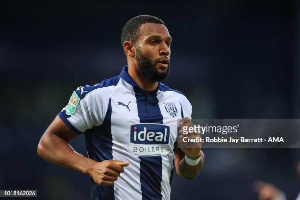 Matt Phillips of West Bromwich Albion during the Carabao Cup First Round match between West Bromwich Albion and Luton Town at The Hawthorns on August...