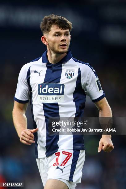 Oliver Burke of West Bromwich Albion during the Carabao Cup First Round match between West Bromwich Albion and Luton Town at The Hawthorns on August...