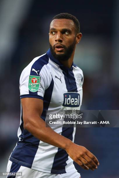 Matt Phillips of West Bromwich Albion during the Carabao Cup First Round match between West Bromwich Albion and Luton Town at The Hawthorns on August...