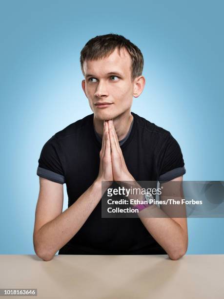 Co-founder of Ethereum, Vitalik Buterin is photographed for Forbes Magazine on January 18, 2018 in San Francisco, California. PUBLISHED IMAGE. CREDIT...