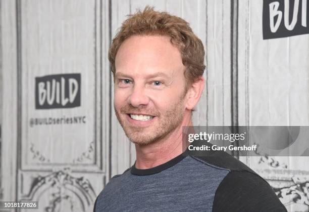 Actor Ian Ziering visits Build Series to discuss the film 'Sharknado 6' at Build Studio on August 17, 2018 in New York City.