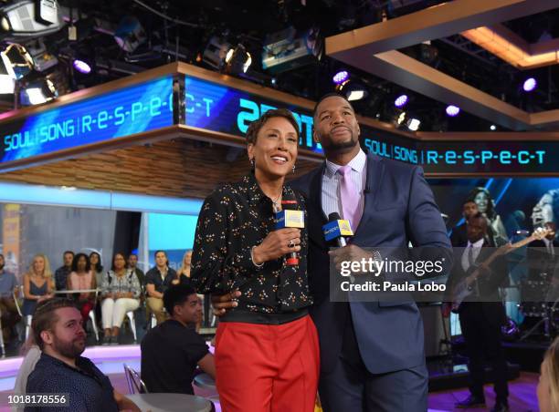 Leon Bridges performs live from Times Square Studios on "Good Morning America," as part of the GMA Summer Concert series on Friday, August 17, 2018...