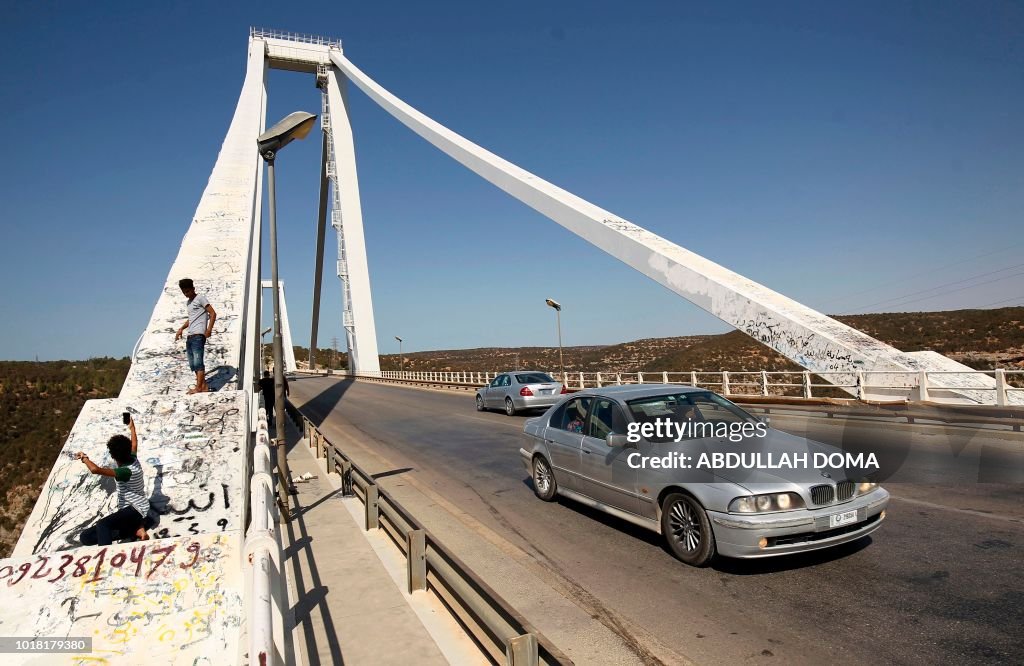 LIBYA-BRIDGE-MORANDI-ACCIDENT