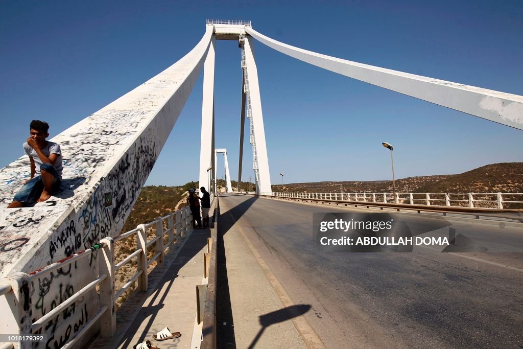 LIBYA-BRIDGE-MORANDI-ACCIDENT