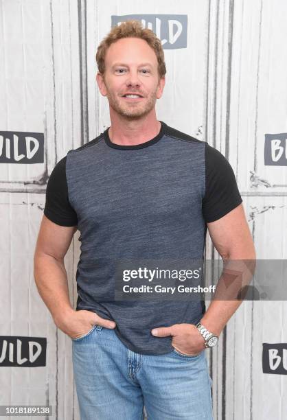 Actor Ian Ziering visits Build Series to discuss the film 'Sharknado 6' at Build Studio on August 17, 2018 in New York City.