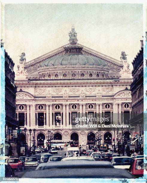 paris opera house, paris, france - grand opera house stock pictures, royalty-free photos & images