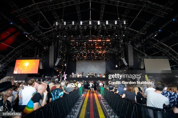 De La Soul perform live at Lowlands festival 2018 on August 17, 2018 in Biddinghuizen, Netherlands.