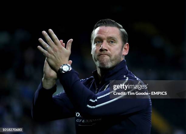 Notts County manager Kevin Nolan Notts County v Yeovil Town - Sky Bet League Two - Meadow Lane .