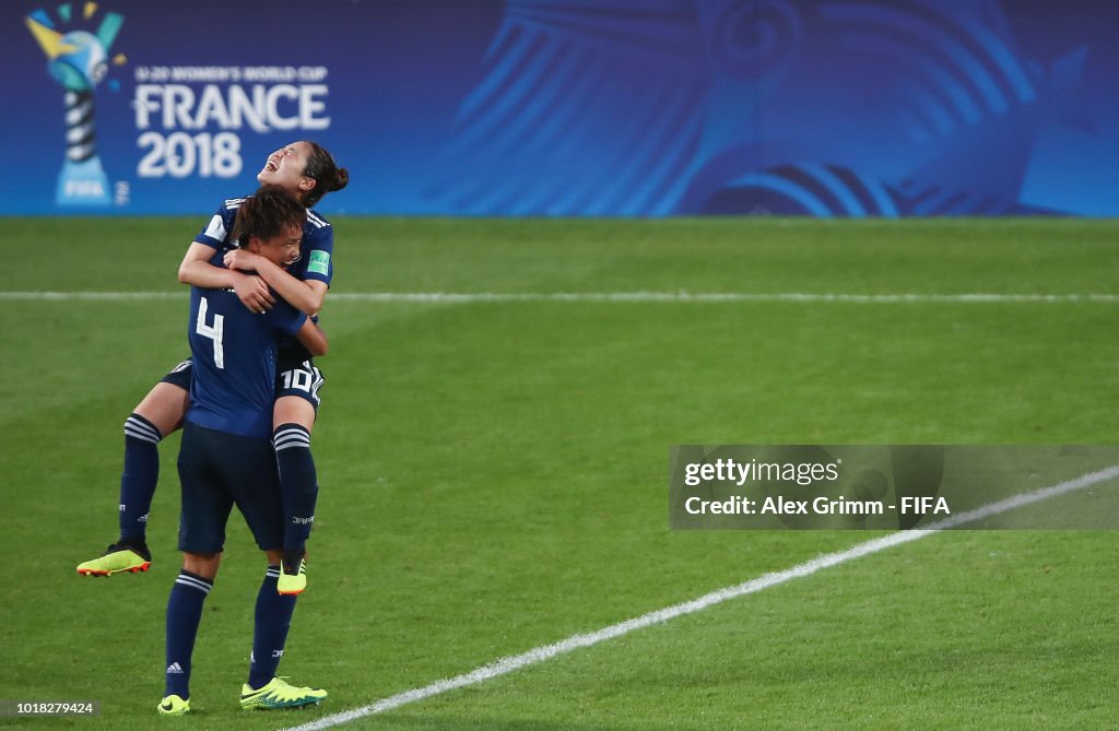 Germany v Japan: Group - FIFA U-20 Women's World Cup France 2018 Quarter Final