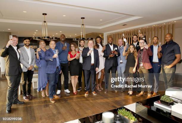 The Nartey Group presents a Sellebrity Toast at Above the Penthouse in The W Residences on August 16, 2018 in Hollywood, California.