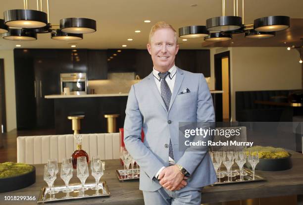 Executive Director- LOUIS XIII Private Clients Ron Newman attends The Nartey Group presents a Sellebrity Toast at Above the Penthouse in The W...