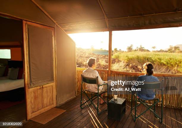 the perfect spot to look at the sunset - southern africa stock pictures, royalty-free photos & images