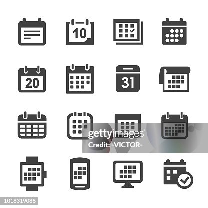 Calendar Icons - Acme Series Calendar Icons - Acme Series