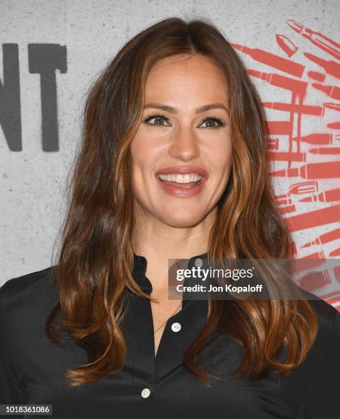 Jennifer Garner attends the photo call For STX Films' "Peppermint" at Four Seasons Hotel Los Angeles at Beverly Hills on August 17, 2018 in Los...