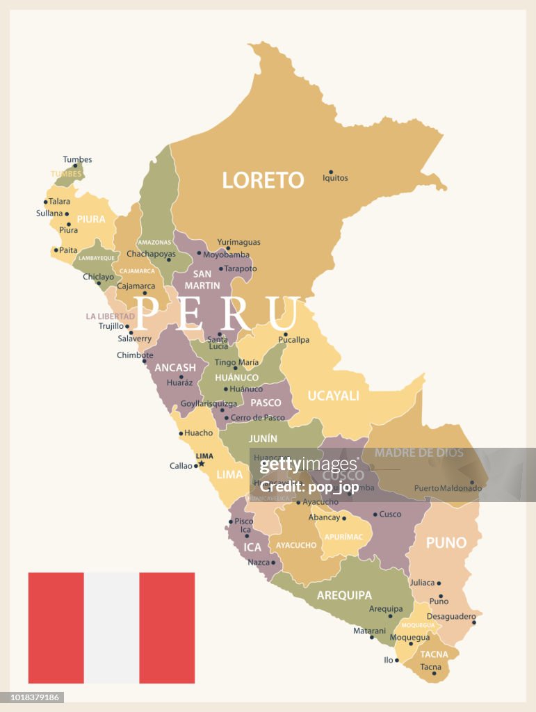 21 - Peru - Vintage Isolated 10