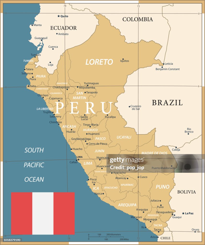 22 - Peru - Vintage Golden Dark 10