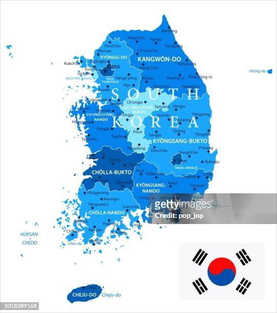 bildbanksillustrationer, clip art samt tecknat material och ikoner med 03 - sydkorea - blå plats 10 - inchon
