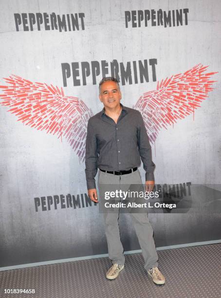 Actor John Ortiz attends the Photo Call For STX Films' "Peppermint" held at Four Seasons Hotel Los Angeles at Beverly Hills on August 17, 2018 in Los...