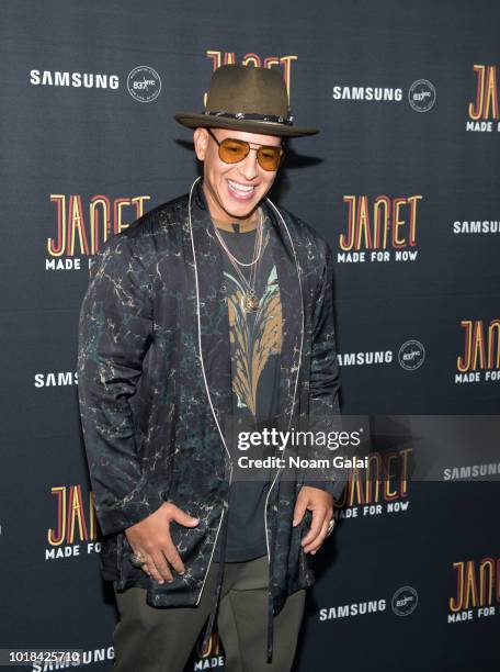 Daddy Yankee attends the "Made For Now" release party at Samsung 837 on August 17, 2018 in New York City.