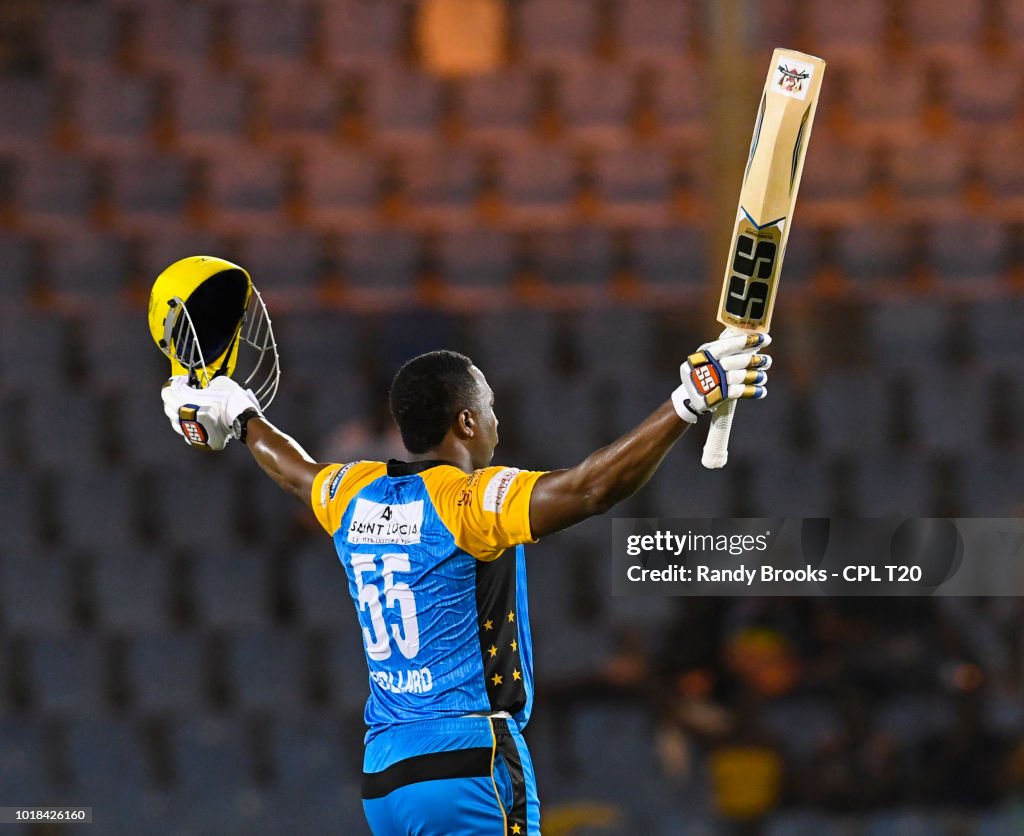 St Lucia Stars v Barbados Tridents - 2018 Hero Caribbean Premier League (CPL) Tournament