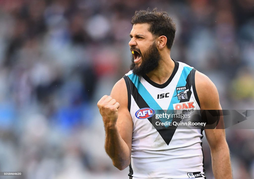 AFL Rd 22 - Collingwood v Port Adelaide