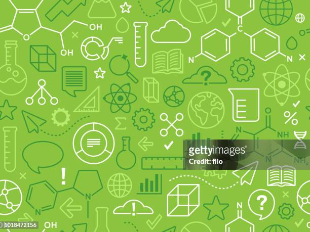 technology and science innovation background - education stock illustrations