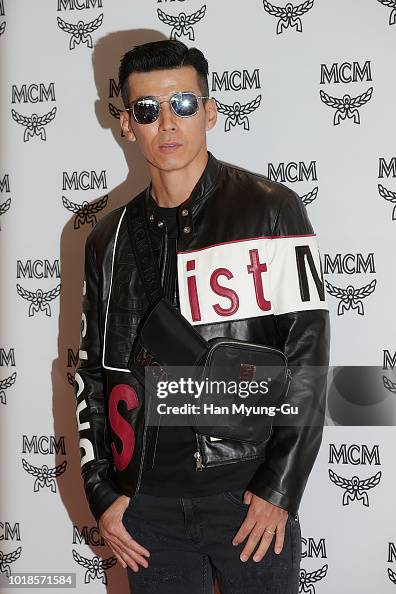South Rapper Sean South Korean singer Sean attends the photocall for MCM at the Lotte ...