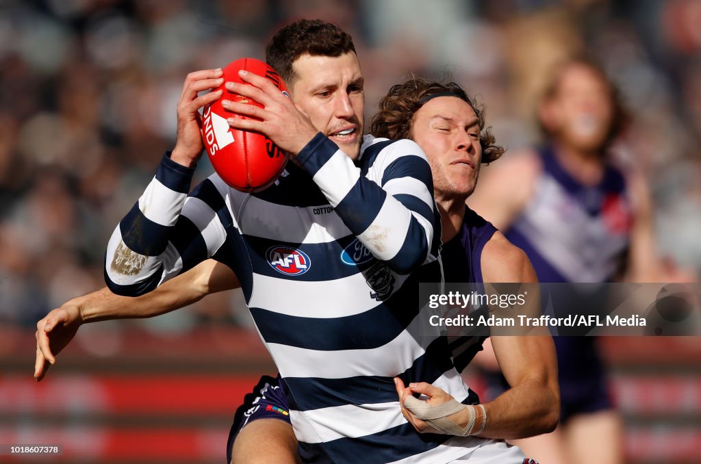 AFL Rd 22 - Geelong v Fremantle