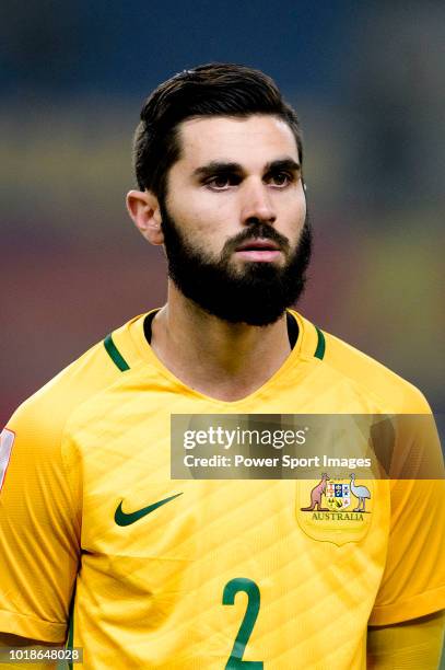 Nicholas Chad Cowburn of Australia during the AFC U23 Championship China 2018 Group D match between South Korea and Australia at Kunshan Sports...