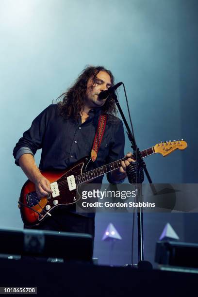 Adam Granduciel of The War On Drugs performs live at Lowlands festival 2018 on August 17, 2018 in Biddinghuizen, Netherlands.