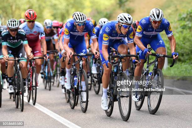 Florian Senechal of France and Team Quick Step Floors / Tim Declercq of Belgium and Team Quick Step Floors / Niki Terpstra of Netherlands and Team...
