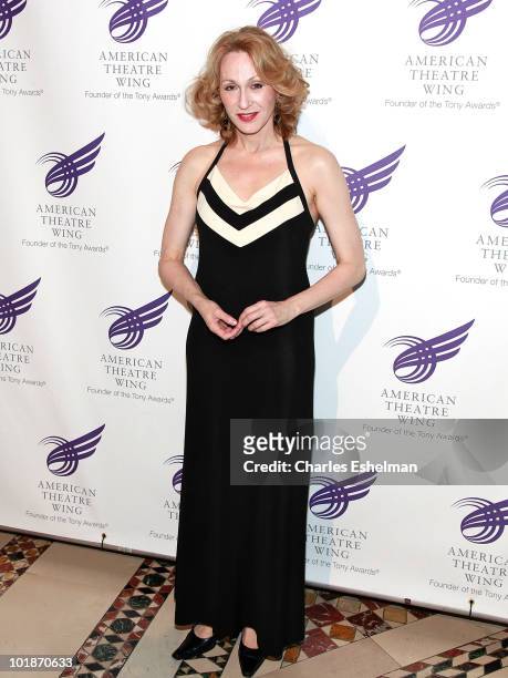 Actress Jan Maxwell attends the 2010 American Theatre Wing Spring Gala at Cipriani 42nd Street on June 7, 2010 in New York City.