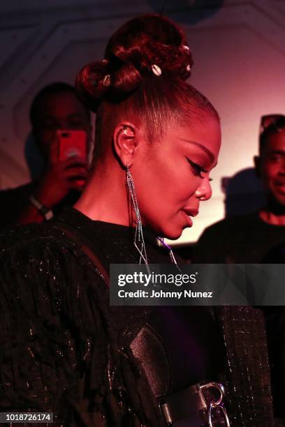 Janet Jackson attends the Janet "Made For Now" Video Release Celebration With Daddy Yankee at The Samsung Experience on August 17, 2018 in New York...