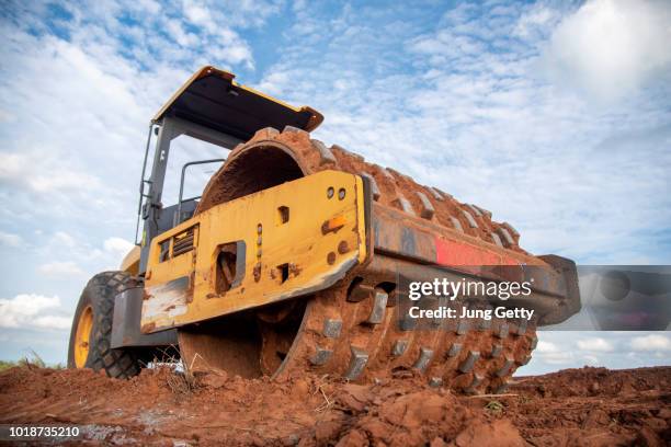 Yellow Compactor Rock Compaction Photos and Premium High Res Pictures - Getty Images