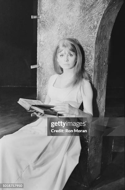 English actress, author, and entrepreneur Jane Asher as 'Juliet' in the Bristol Old Vic Company play 'Romeo and Juliet', UK, 9th November 1966.