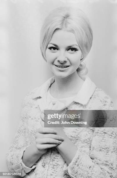 Welsh model and showgirl Mandy Rice-Davies , UK, 19th September 1966.