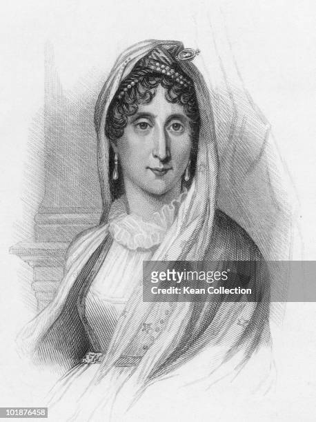 Letizia Bonaparte mother of French emperor Napoleon Bonaparte, circa 1800.