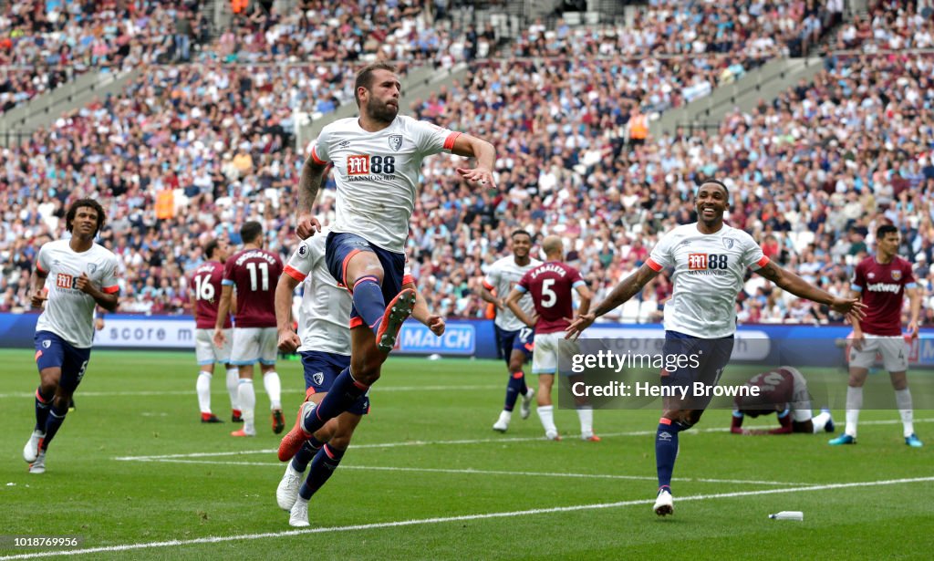 West Ham United v AFC Bournemouth - Premier League