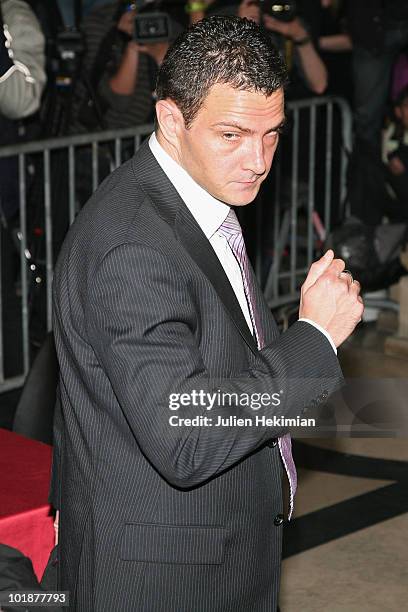 Futures trader Jerome Kerviel arrives at the Palais de Justice court on June 8, 2010 in Paris, France. Kerviel faces charges of breach of trust,...